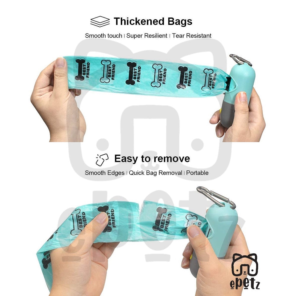 Pet Garbage Bag Eco Friendly Biodegradable Dog Poop Bags Cat Litter Toilet Bag Kucing Disposal Refil Rolls 可降解宠物垃圾袋