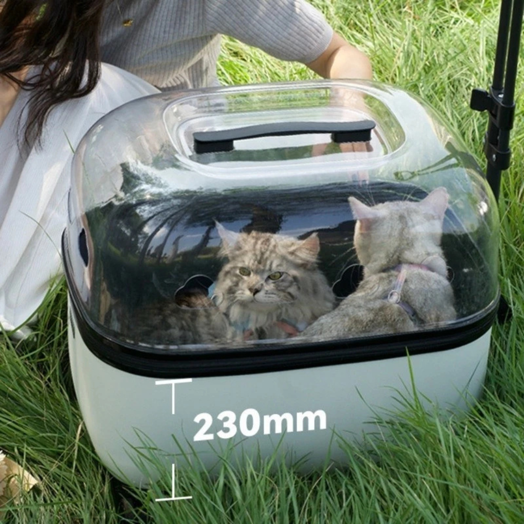Stroller MOOQU Pet Cart Extra Large Trolley Box