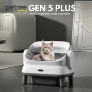 NEW Petree Gen 5 Plus Automatic Cat Litter Box with App