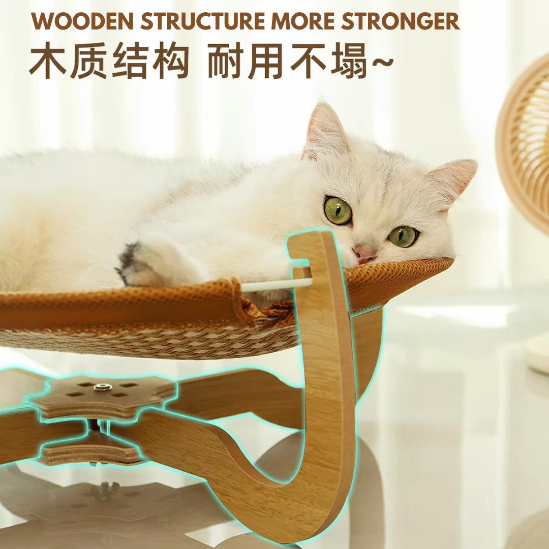 Epetz Rattan Washable Cat Sofa Basket