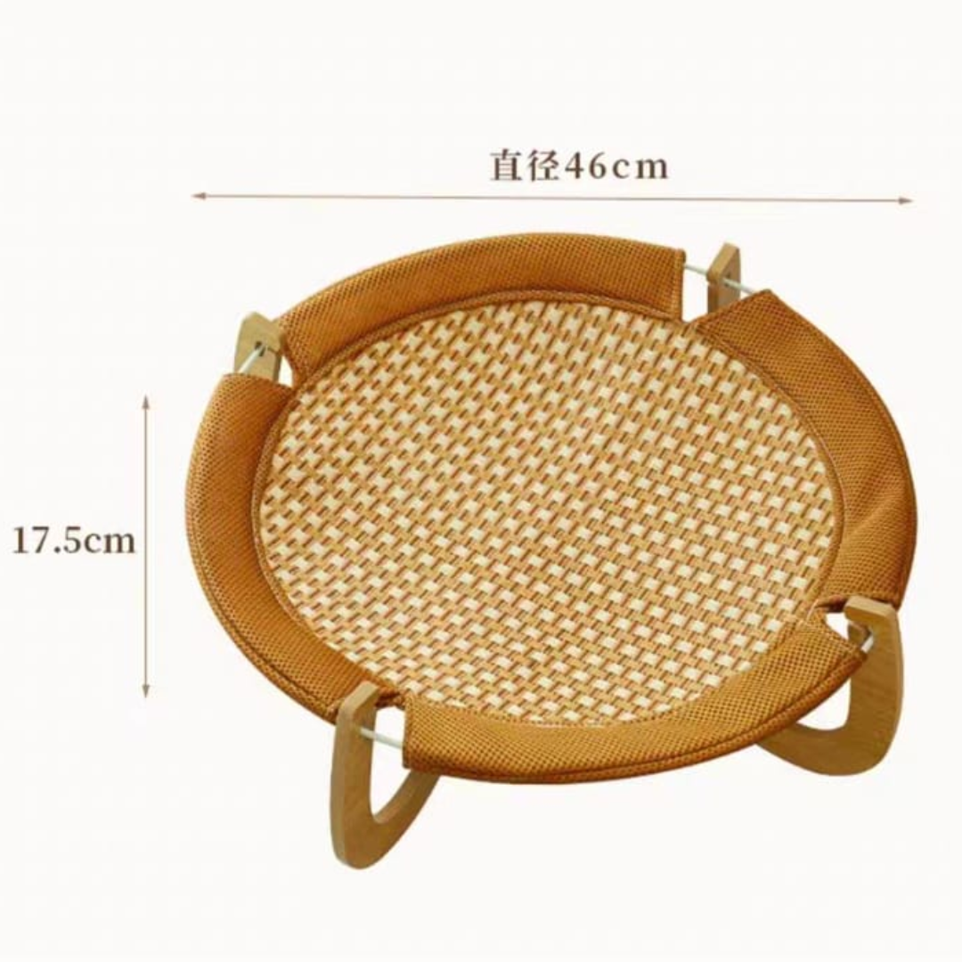 Epetz Rattan Washable Cat Sofa Basket