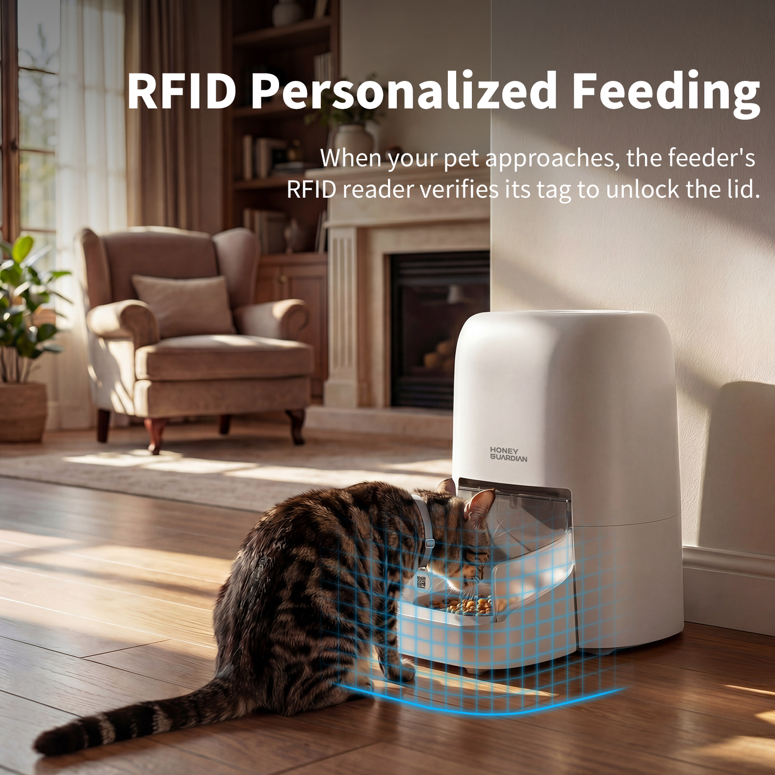 Honey Guardian 4.6L RFID App Automatic Feeder