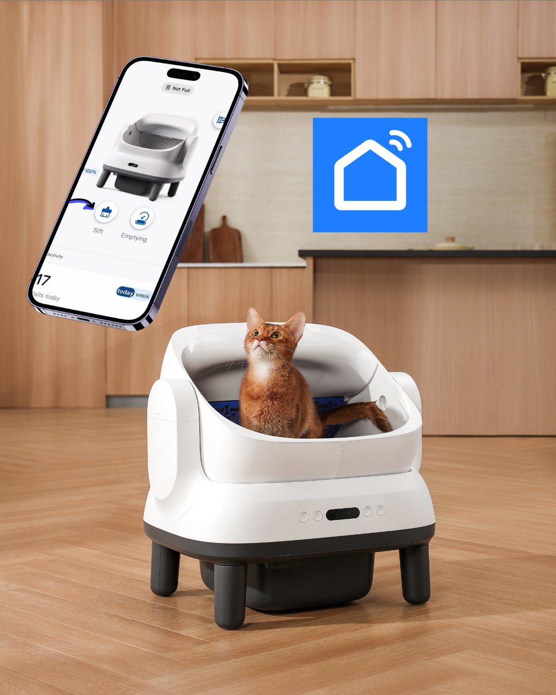 PETREE Gen 5 “Corebox” Automatic Self-Cleaning Cat Litter Box