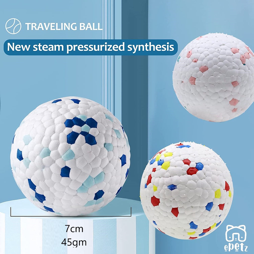 Dog Ball Toys for Aggressive Chewers, Interactive Dog Ball for Large Dogs and Medium Puppy Indestructible Chew Toy Ball