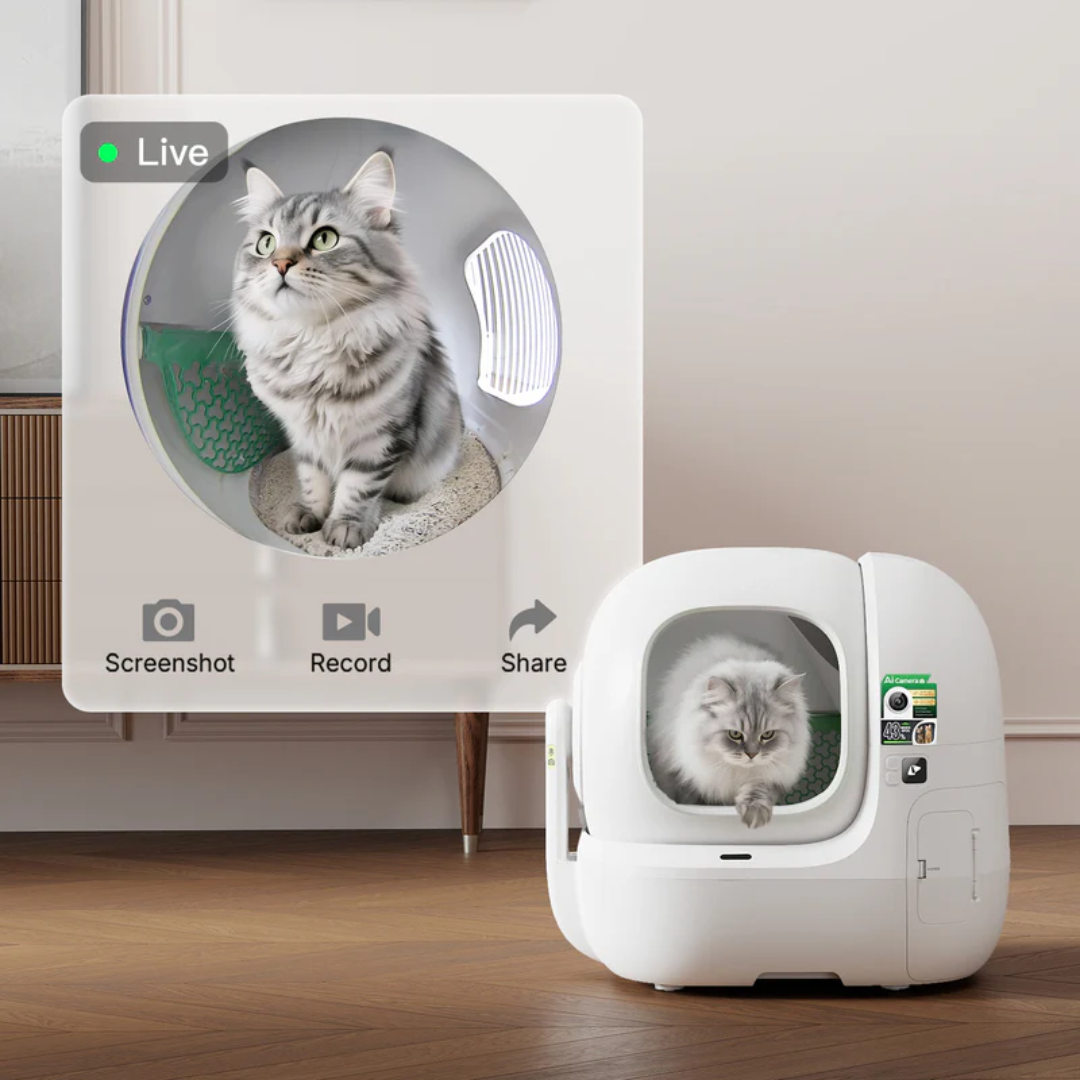 PETKIT PUROBOT MAX PRO 2 Self-Cleaning Cat Litter Box with Camera