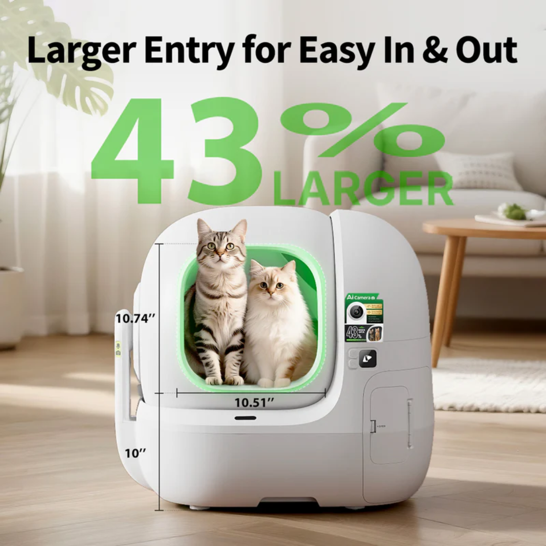 PETKIT PUROBOT MAX PRO 2 Self-Cleaning Cat Litter Box with Camera
