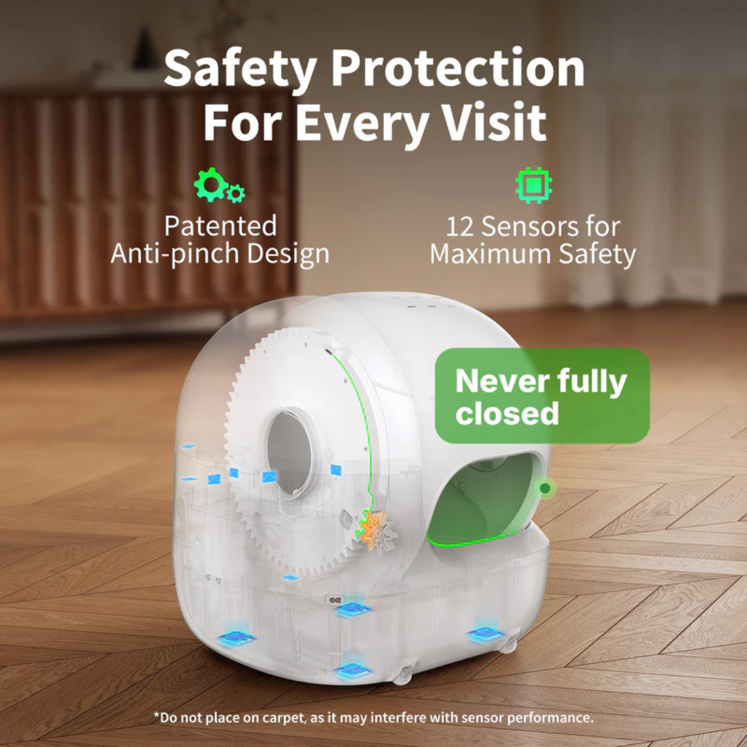 PETKIT PUROBOT MAX PRO 2 Self-Cleaning Cat Litter Box with Camera