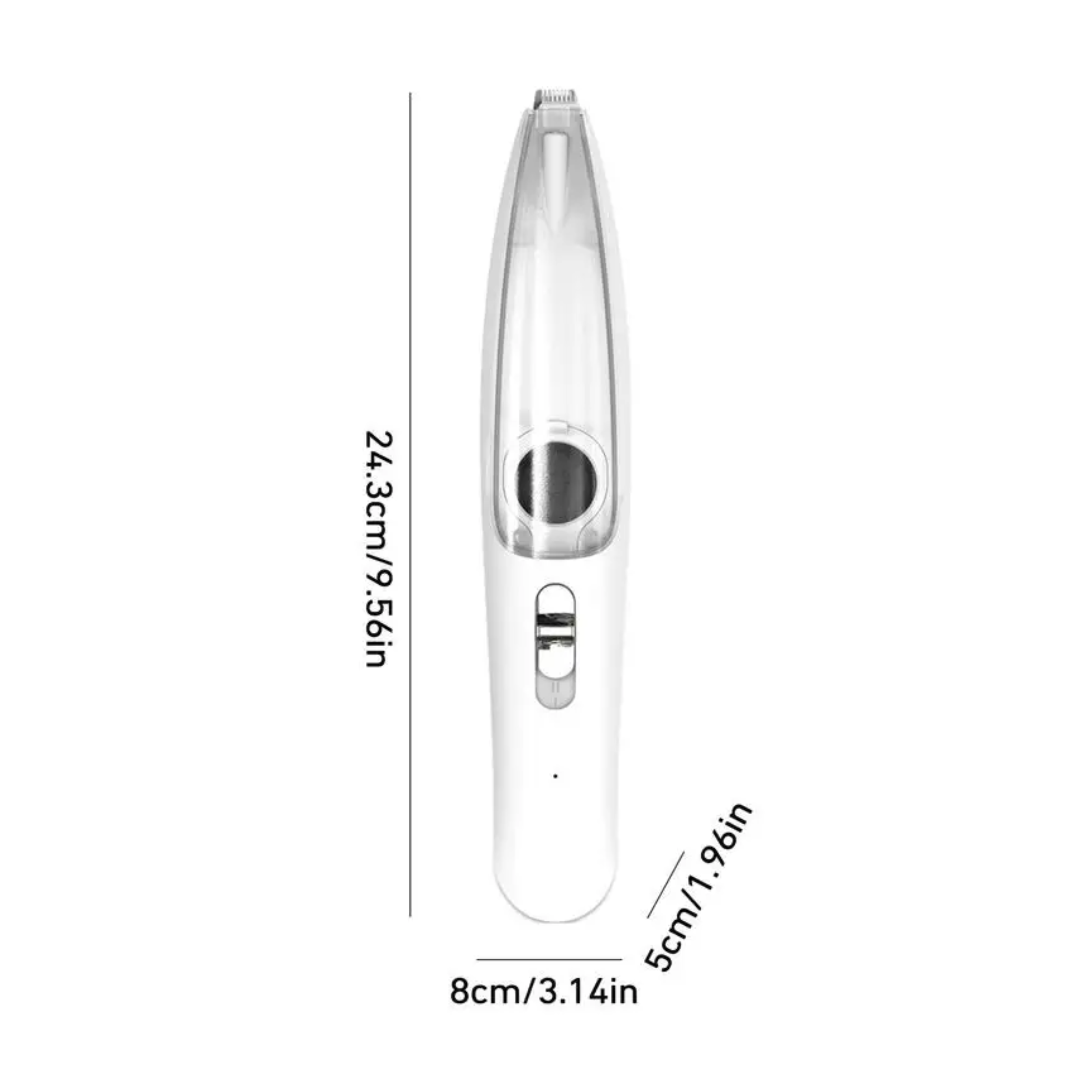 ePetz Rechargeable Mini Vacuum Paw Trimmer for Pet