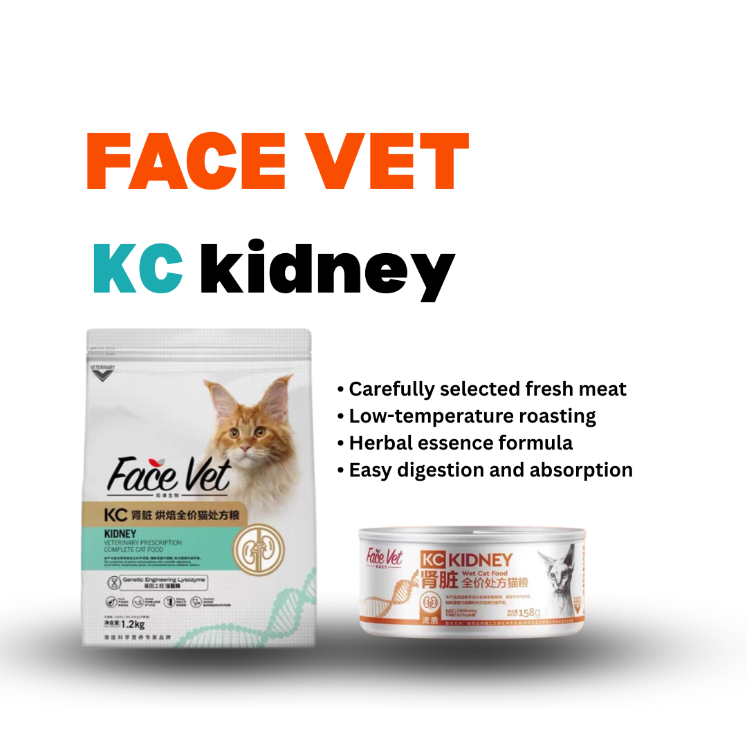 Face Vet Prescription Cat Food – Renal Support for Kidney Care