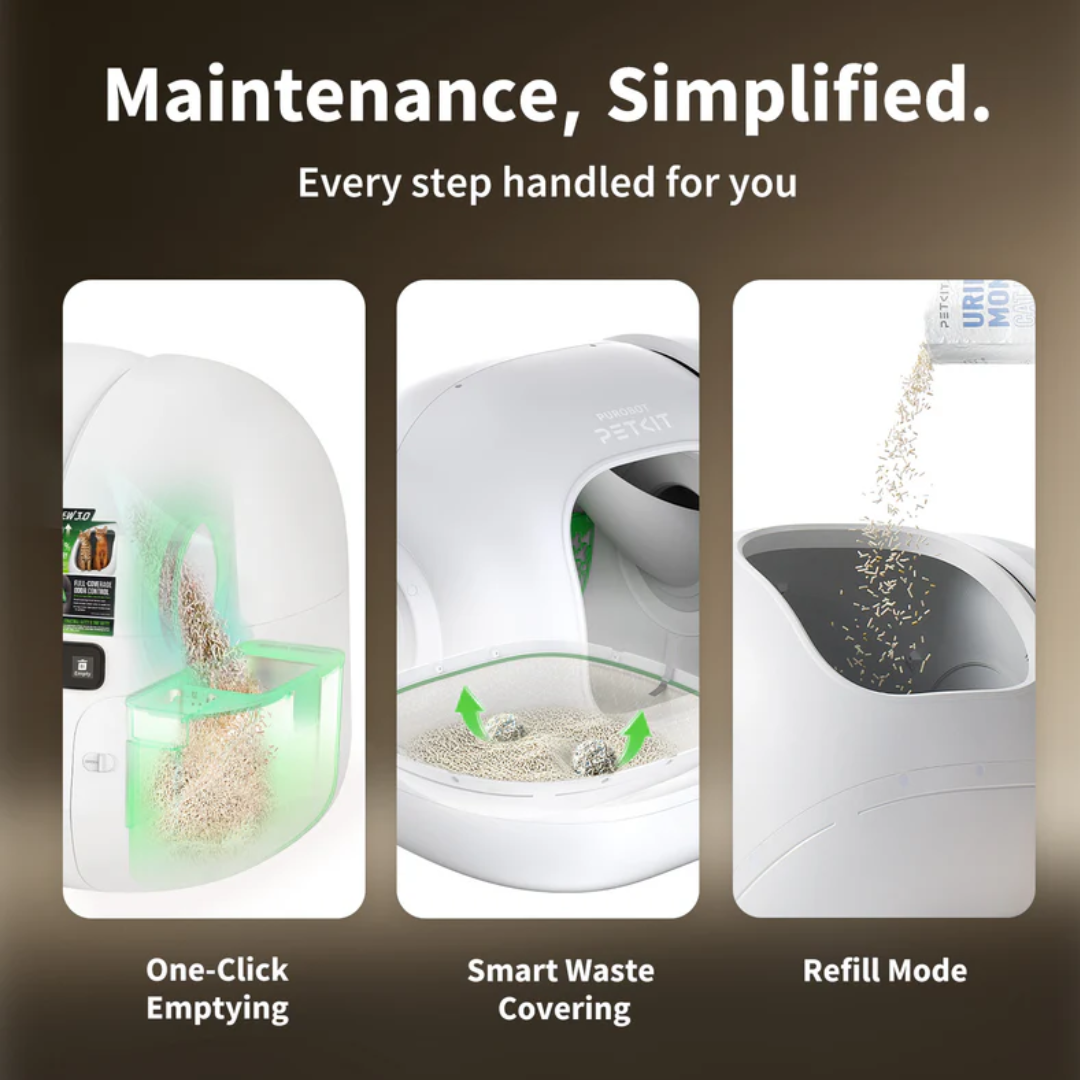 PETKIT PUROBOT MAX 3 Self-Cleaning Cat Litter Box