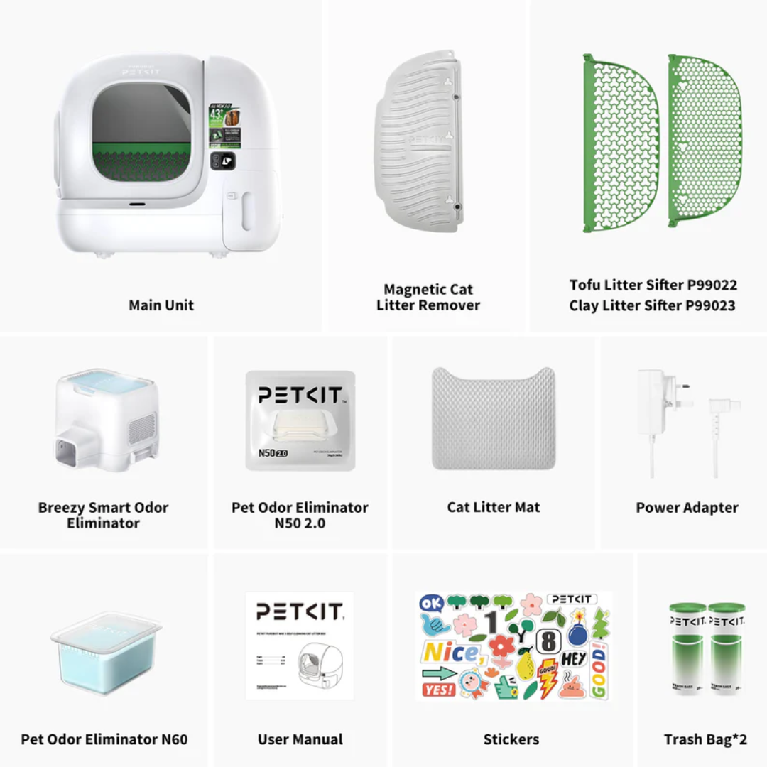 PETKIT PUROBOT MAX 3 Self-Cleaning Cat Litter Box