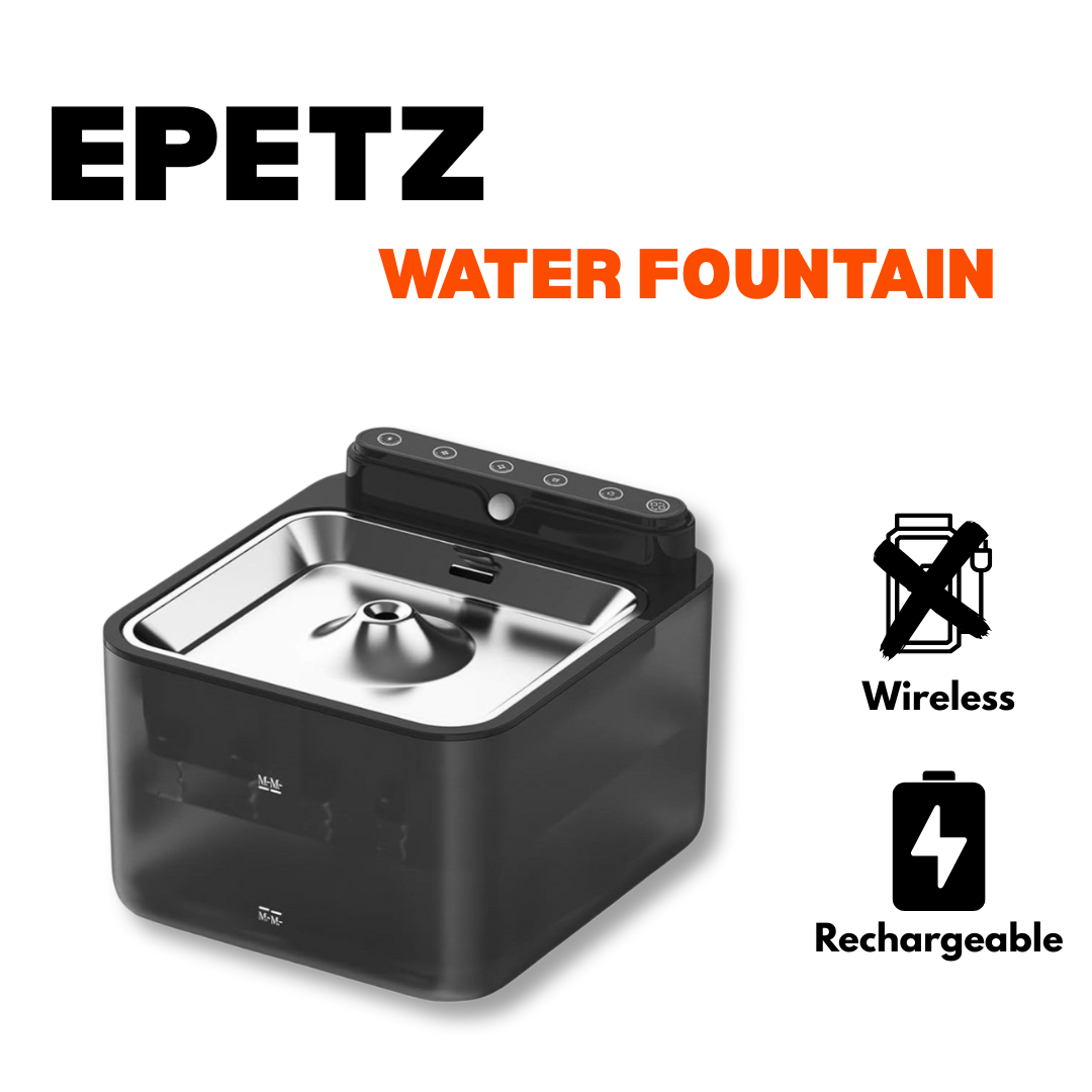 ePetz 3.2L Wireless & Rechargeable Pet Water Fountain