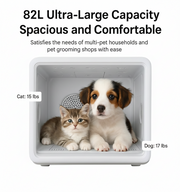 ePetz 82L Pet Dryer Home-use Bathing & Fur-drying Machine For cat and dog