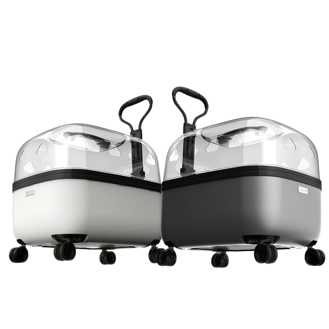 Stroller MOOQU Pet Cart Extra Large Trolley Box