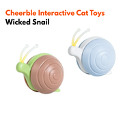 Cheerble Interactive Cat Toys Wicked Snail Cats