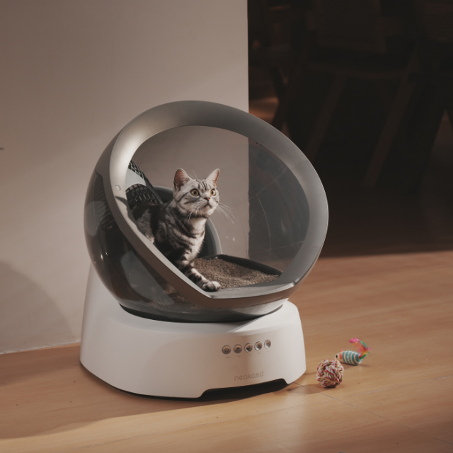 Neakasa M9 Open-Top Automatic Cat Litter Box | Self Cleaning Cat Toilet | Tandas Kucing Automatik | Smart Open Top