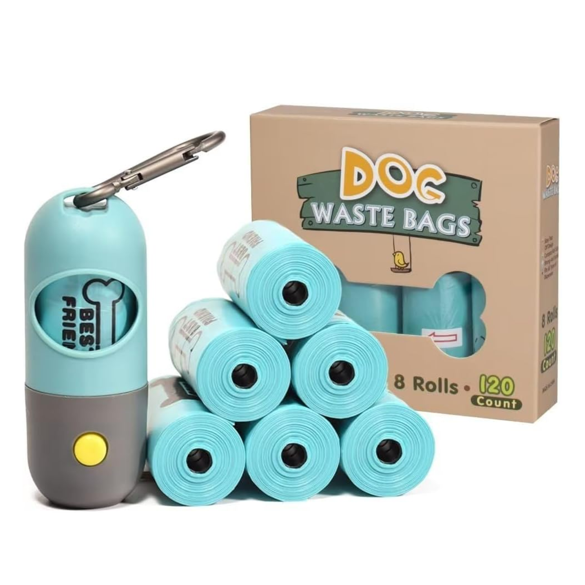 Pet Garbage Bag Eco Friendly Biodegradable Dog Poop Bags Cat Litter Toilet Bag Kucing Disposal Refil Rolls 可降解宠物垃圾袋