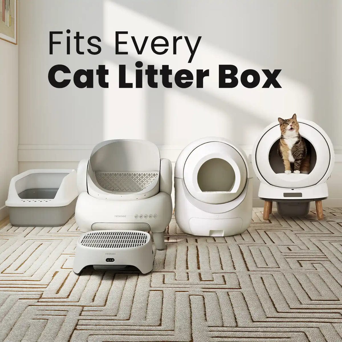 Neakasa AirStep Cat Litter Box