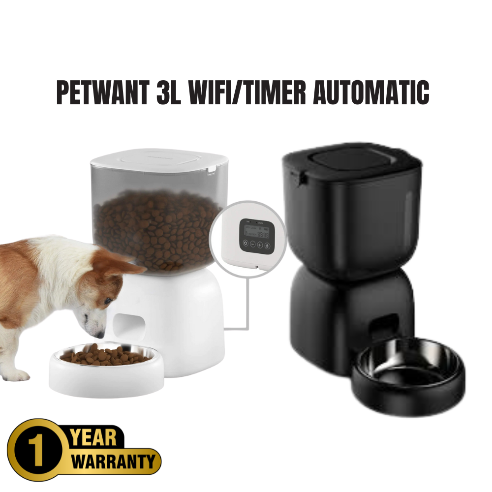 Petwant 3L WIFI App Control Automatic Food Dispenser