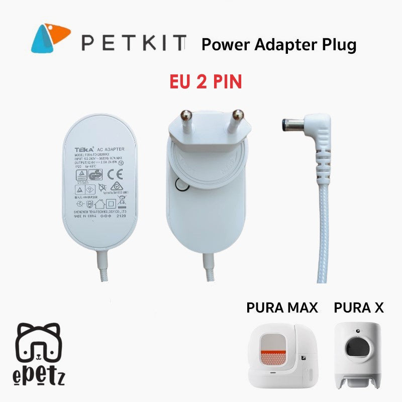 PETKIT PURA MAX PURA X Petree Catlink Original Adaptor 3 Pin