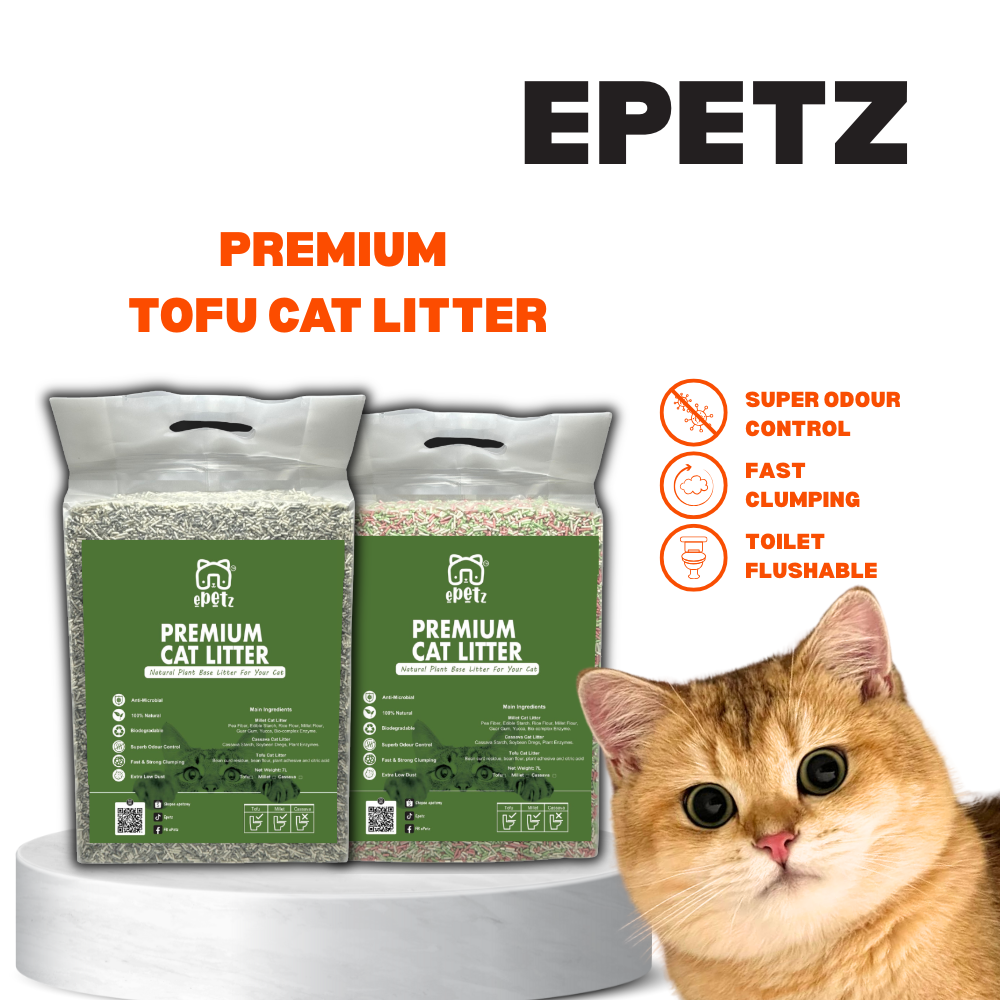 ePetz Short Cut Tofu Cat Litter