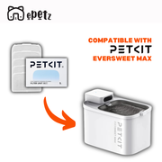 ePetz PETKIT Water Fountain Original Filter For Eversweet Max (5 PCS)