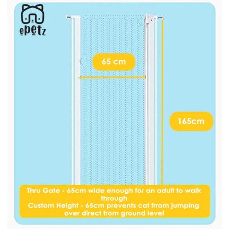 Pet Safety Gate Extra Tall 200cm