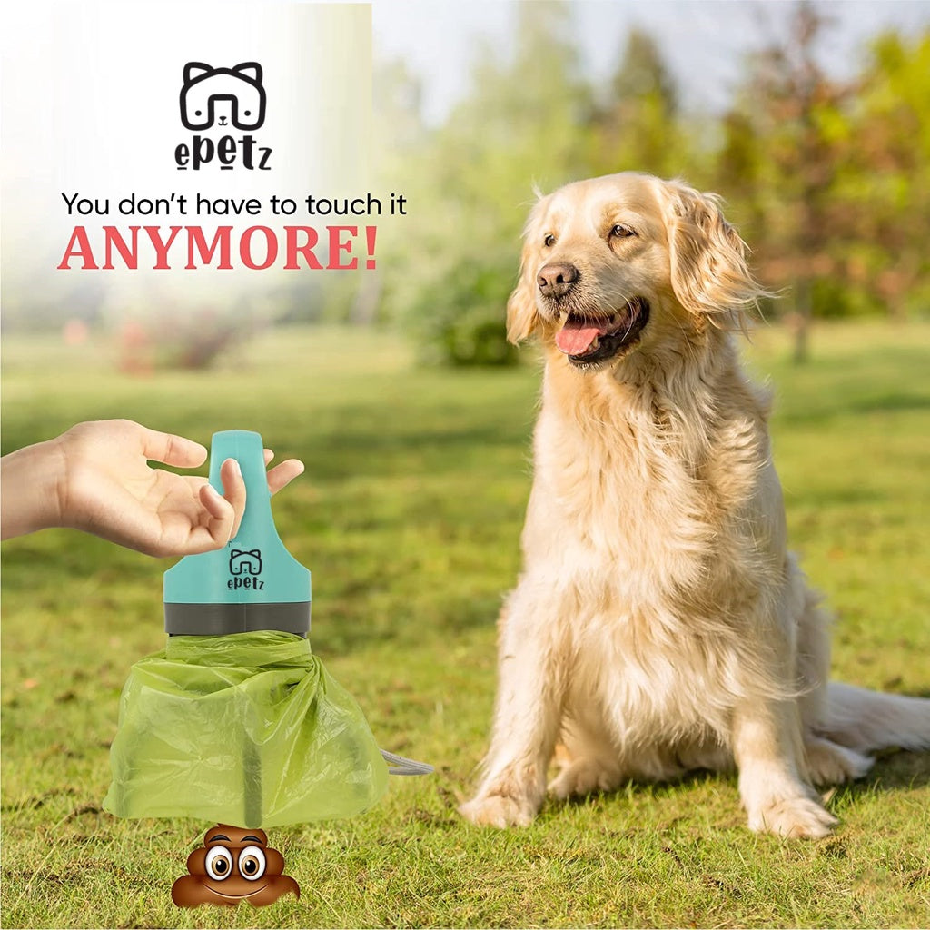 [ Ready Stock ] ePetz Portable POOPER SCOOPER Pet Small Dog Cat Poop Scoop Bag Pick Up Animal Feces Waste Outdoor Clean