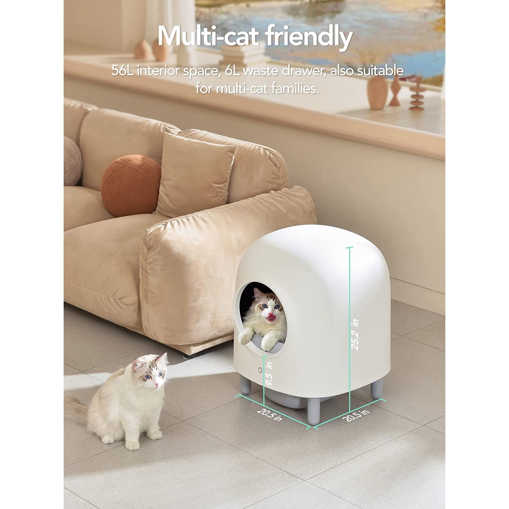 PETREE Gen 2 Pro Automatic Cat Litter Box with APP