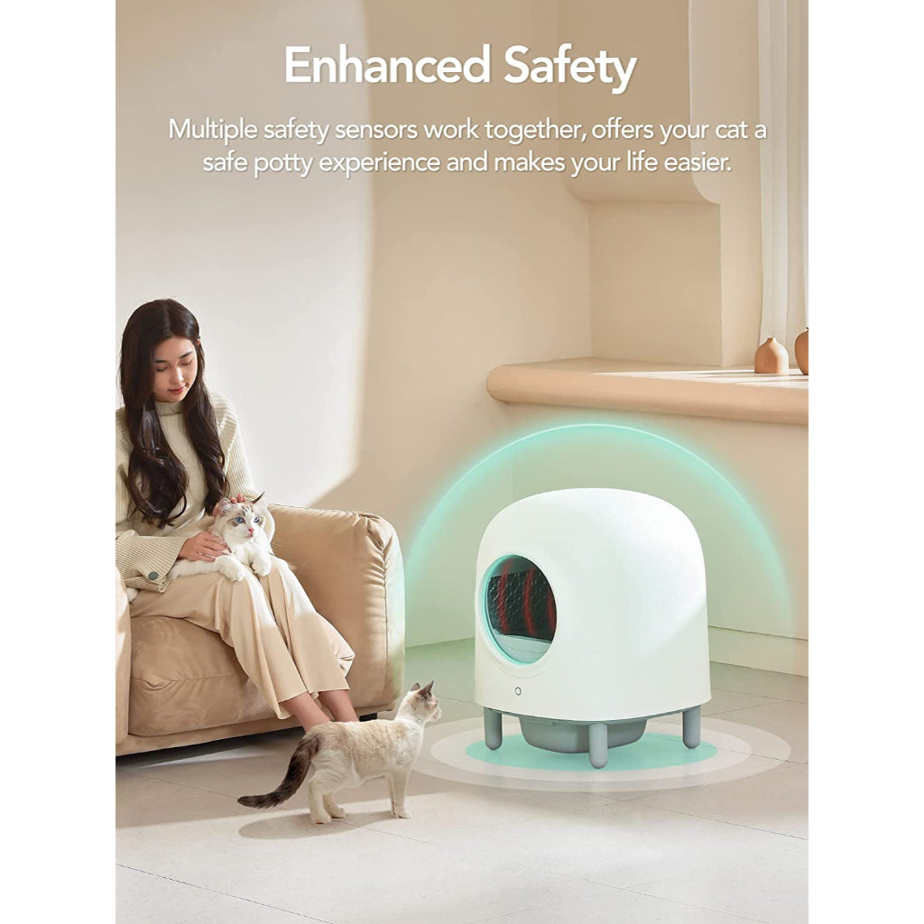 PETREE Gen 2 Pro Automatic Cat Litter Box with APP