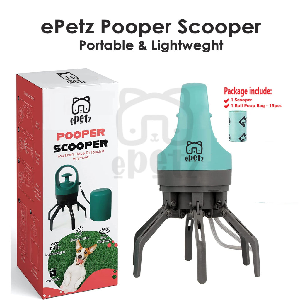 Premium Cat Litter Scoop Upgraded 2 in 1 Shovel with Built-In Waste Bin Scope Pasir Kucing