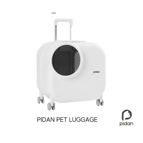 PIDAN Pet Luggage, Large Pet Suitcase for Cat and Small Dog