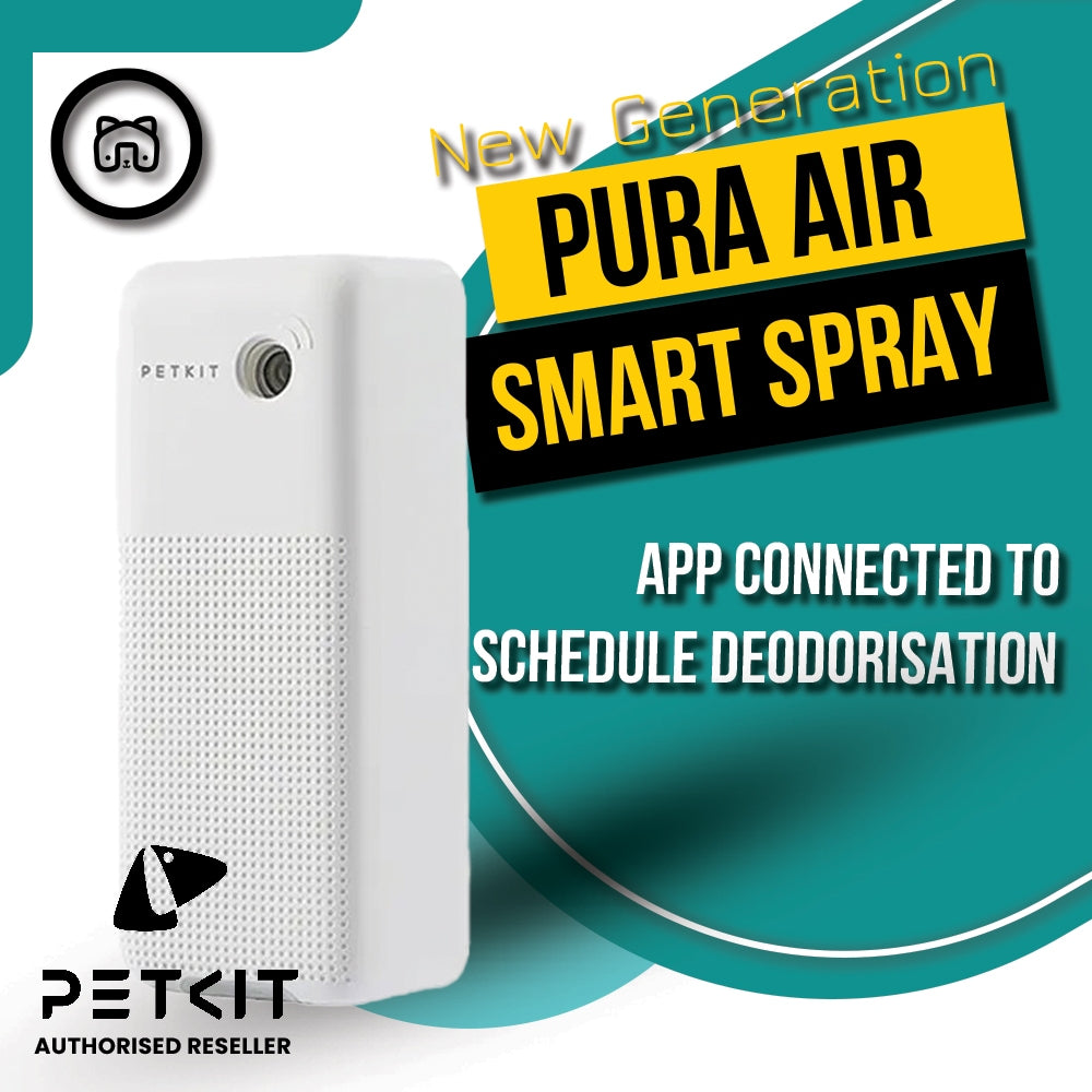ePetz PETKIT New Generation Pura Air Smart Spray - App Connected to Schedule Deodorisation