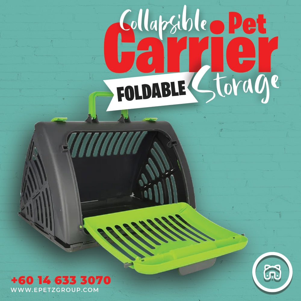 Collapsible Pet Carrier Foldable Storage
