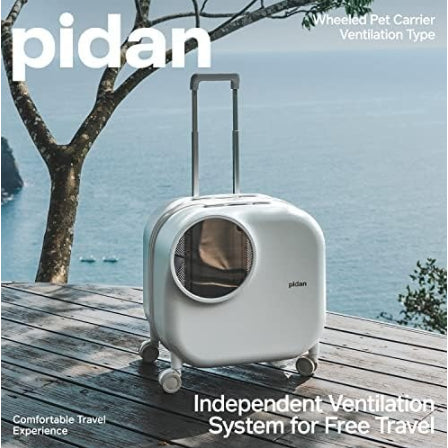 PIDAN Pet Luggage, Large Pet Suitcase for Cat and Small Dog