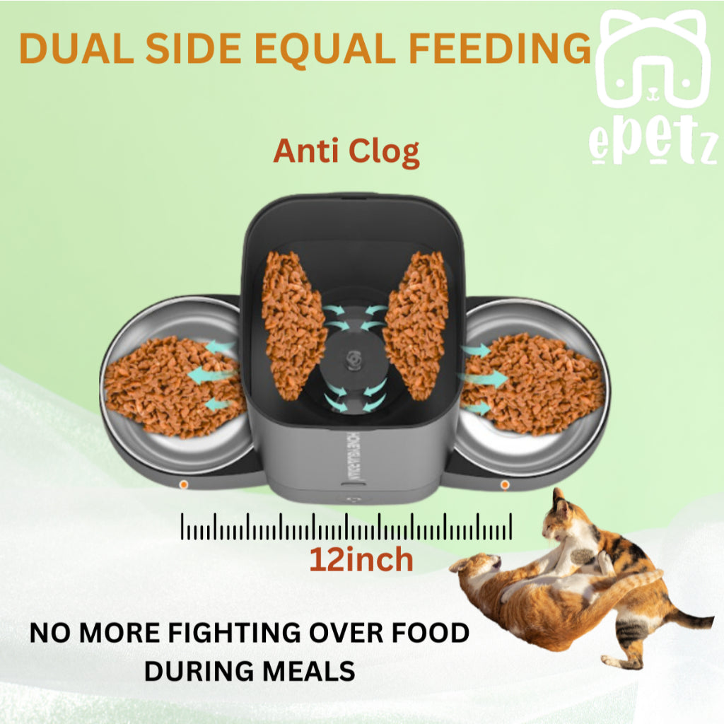 HG 3.5L 5L Honey Guardian Smart Automatic Pet Feeder Dispenser With App