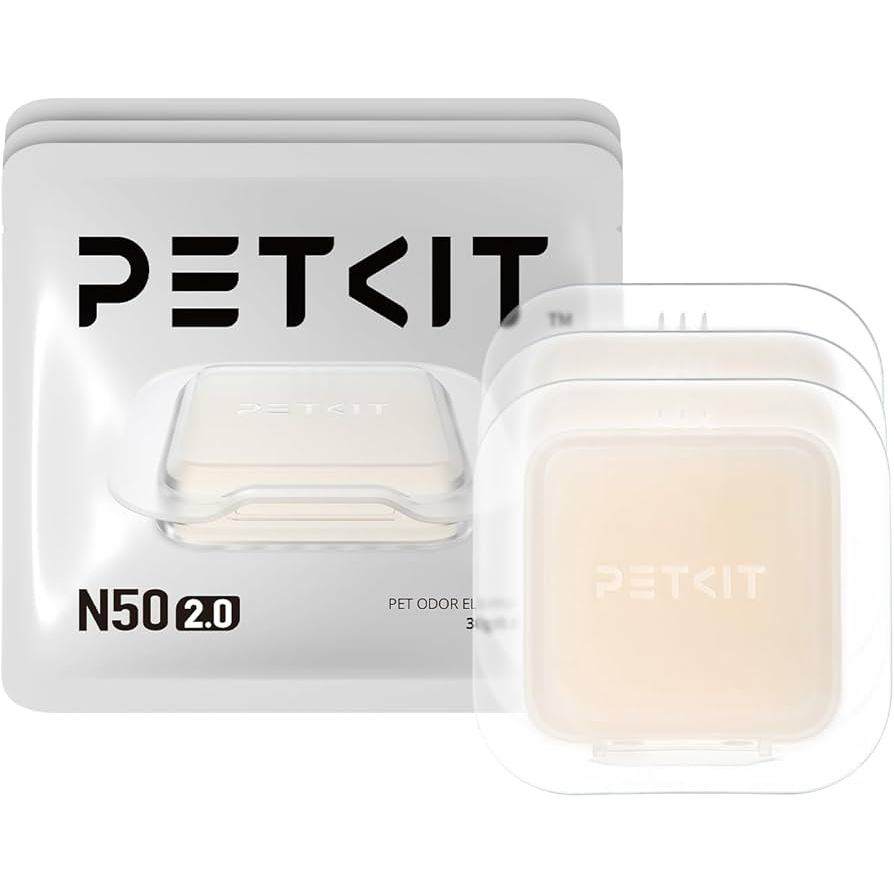 PETKIT N50 Odor Eliminator 2.0 Cube for PuraMax & PuraMax 2 Automatic Litter Box [3 Cubes/Box]
