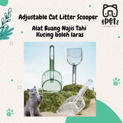 ePetz Cat Dog Pet Litter Scooper Penyodok Buang Tahi Najis Kucing
