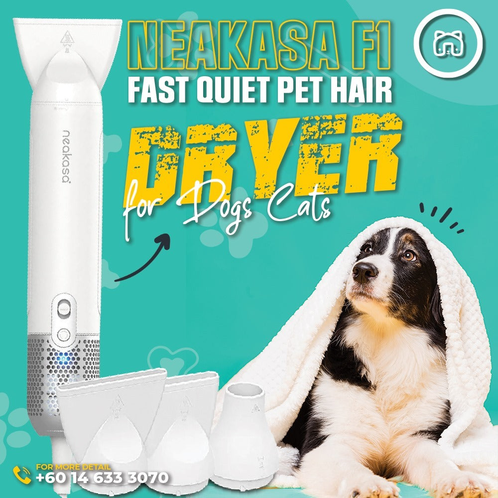 ePetz Neakasa F1 Pet Hair Dryer  For Dog & Cat Pengering Bulu Kucing & Anjing 宠物吹水机
