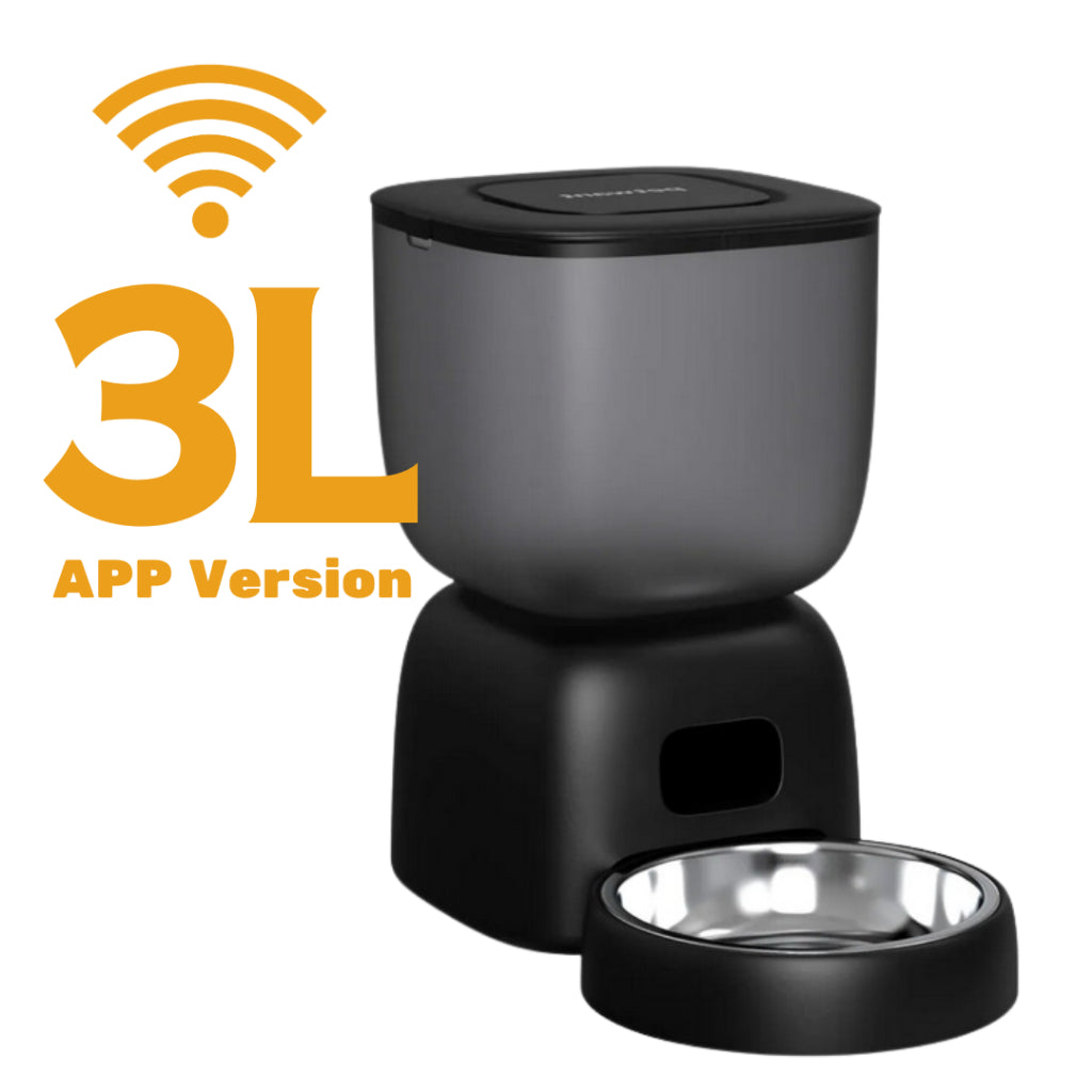 Petree 3.5L WIFI App Control  Automatic Food Dispenser Pet Feeder Wide Dish For Cat Dog Bekas Makanan Kucing Automatik
