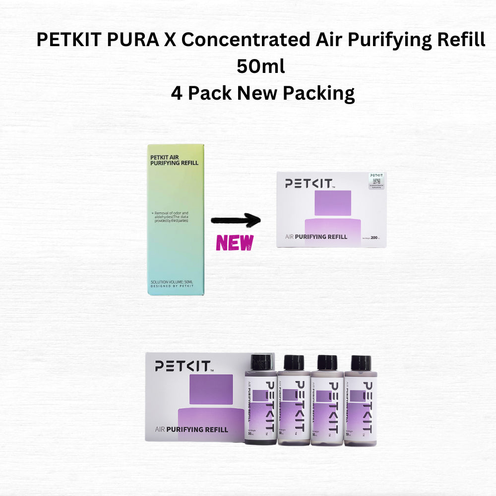 ePetz PETKIT Pura X/Max Concentrated Air Purifying Refill (50ml x 4 Pack)