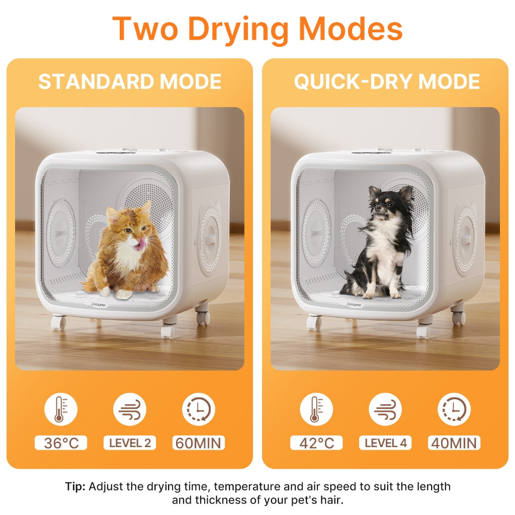 ePetz 75L/20kg PetSuper Smart Pet Dryer