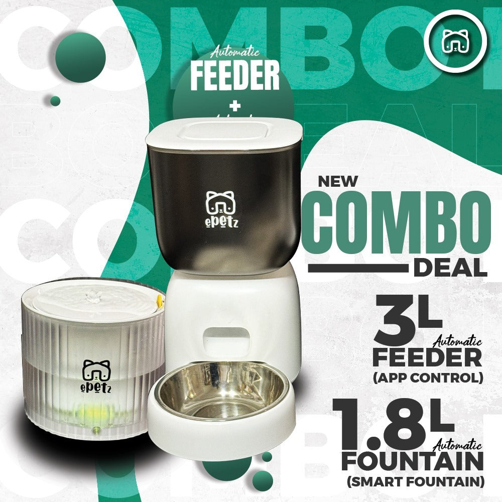 ePetz Petwant Smart WIFI 3L Visible Cat Dog Feeders Auto Pet Dry Food Dispenser Bekas Makan Kucing Automatik App Control