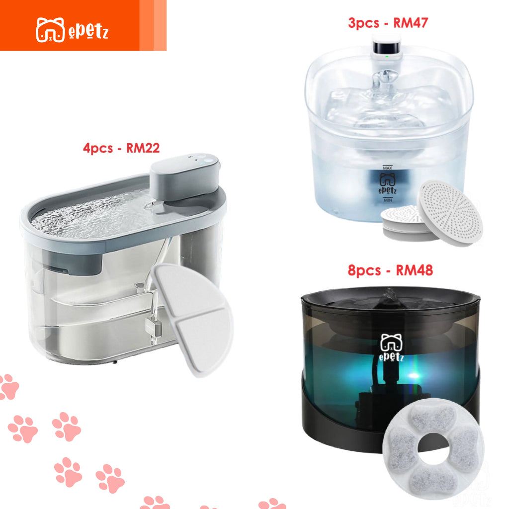 ePetz Pet Drinking Fountain  Replacement Filters