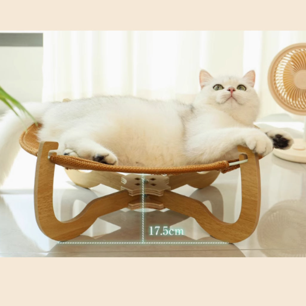 Epetz Rattan Washable Cat Sofa Basket