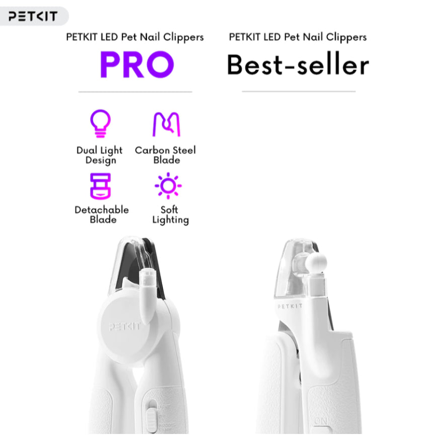 PETKIT LED Light Pet Nail Clipper Pro