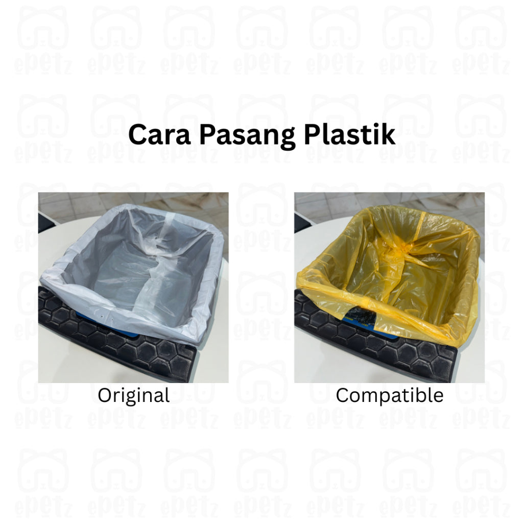 Petree Gen 4 Cat Litter Box Replacement Liner & Trash Bag