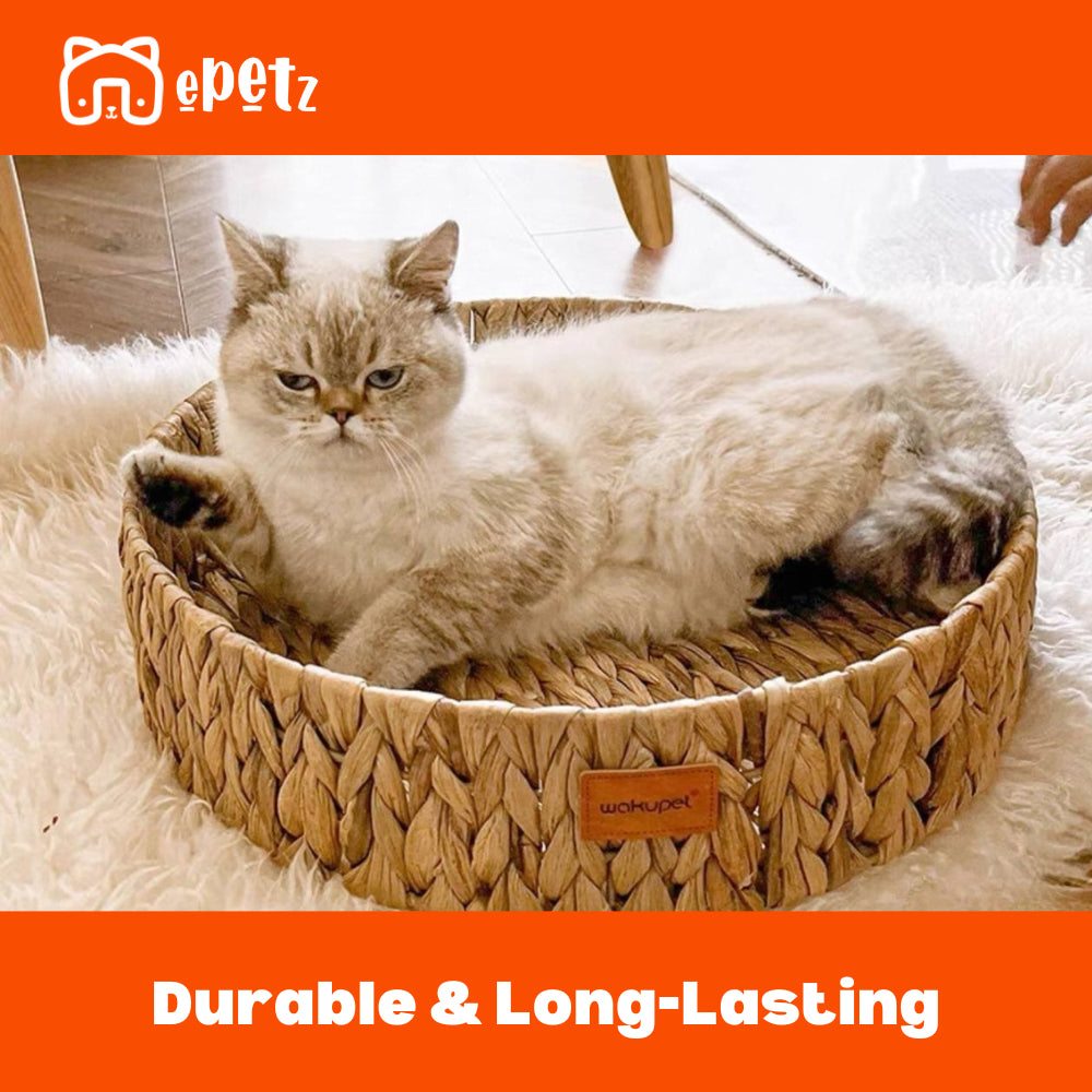 Weaved Nest Rattan Cat Scratcher