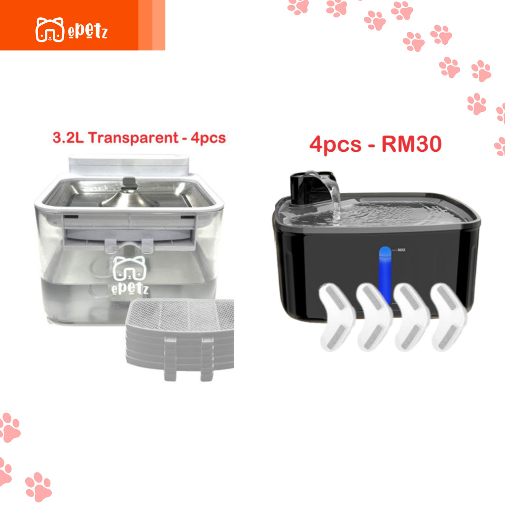 ePetz Pet Drinking Fountain  Replacement Filters