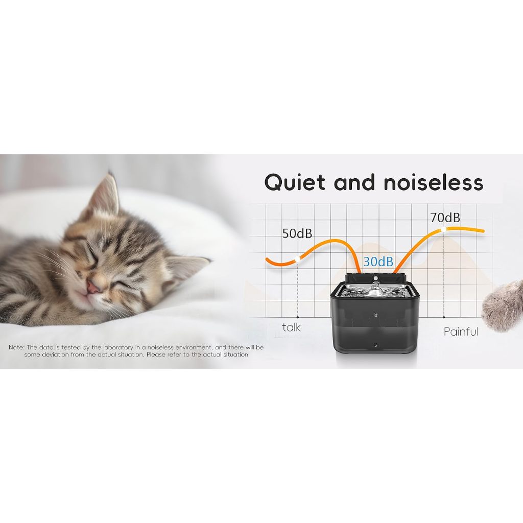 ePetz 3.2L Wireless & Rechargeable Pet Water Fountain